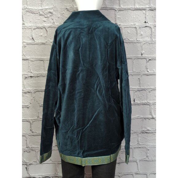 Jessica Holbrook QVC Small Easycare Embroidered Floral Jacket New - Picture 5 of 11